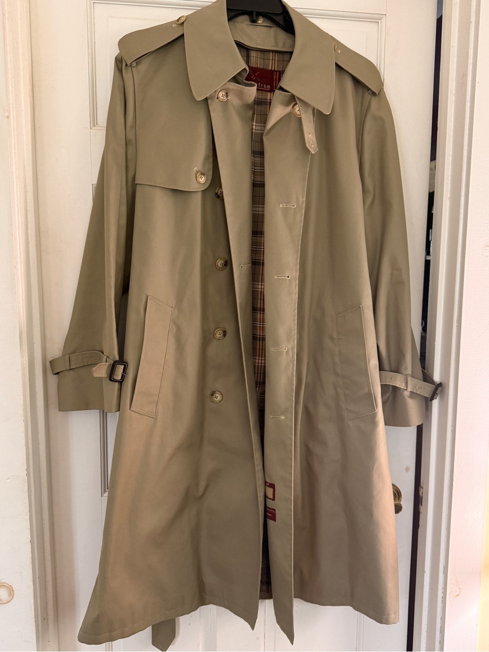 Nordstrom Men's Khaki Trench Coat